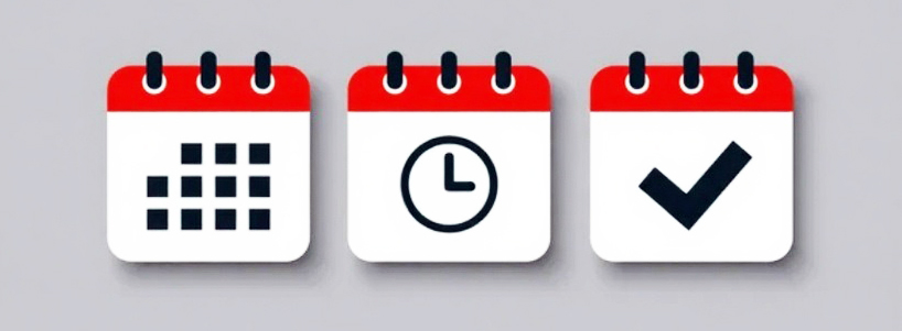 Never miss a deadline